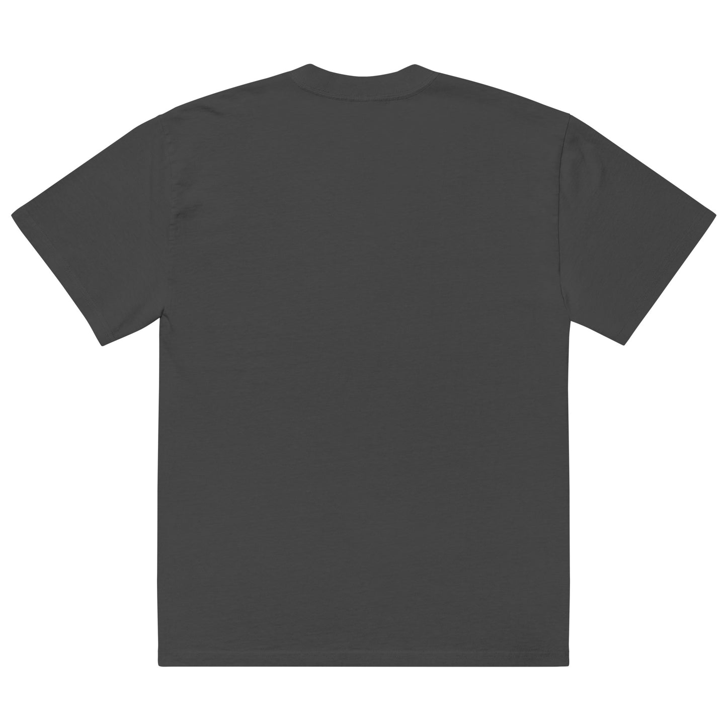 Slim embroidered Oversized faded t-shirt