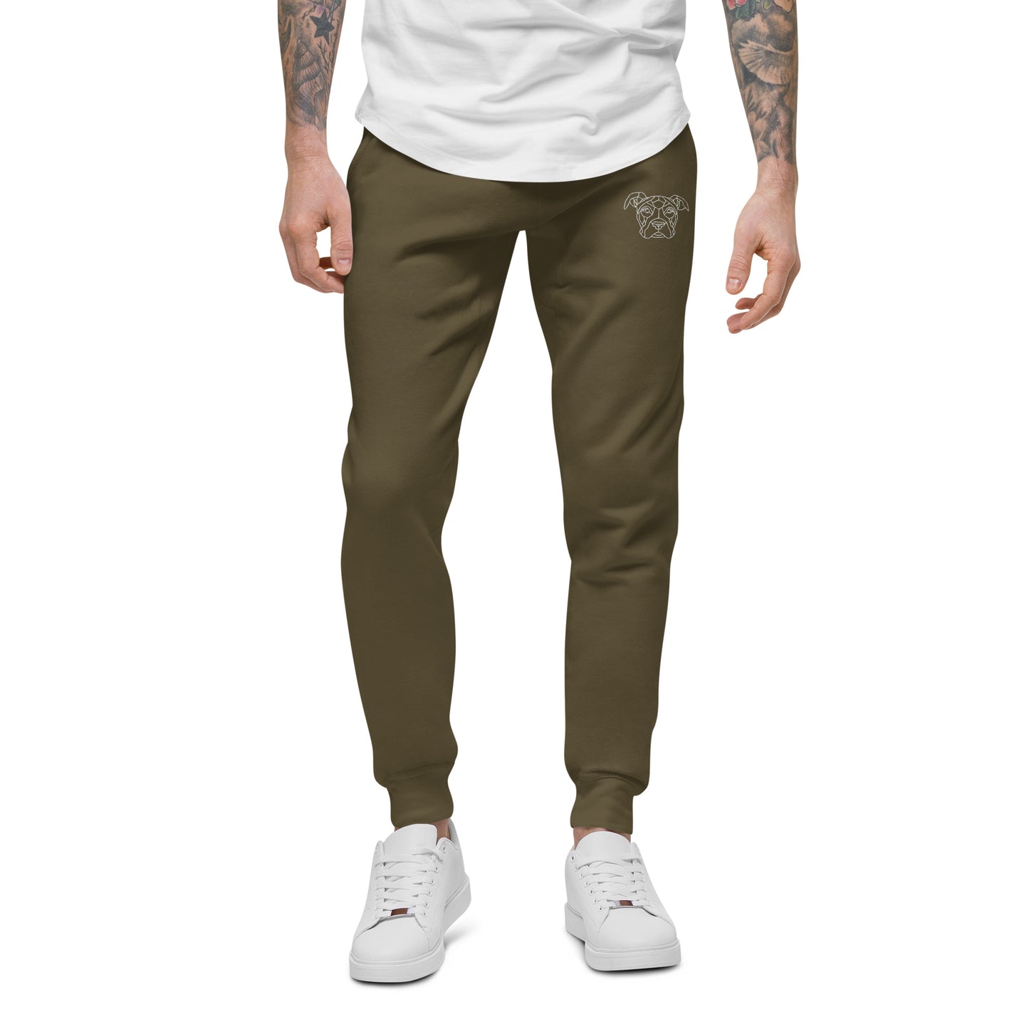 Zeus embroidered Unisex fleece sweatpants