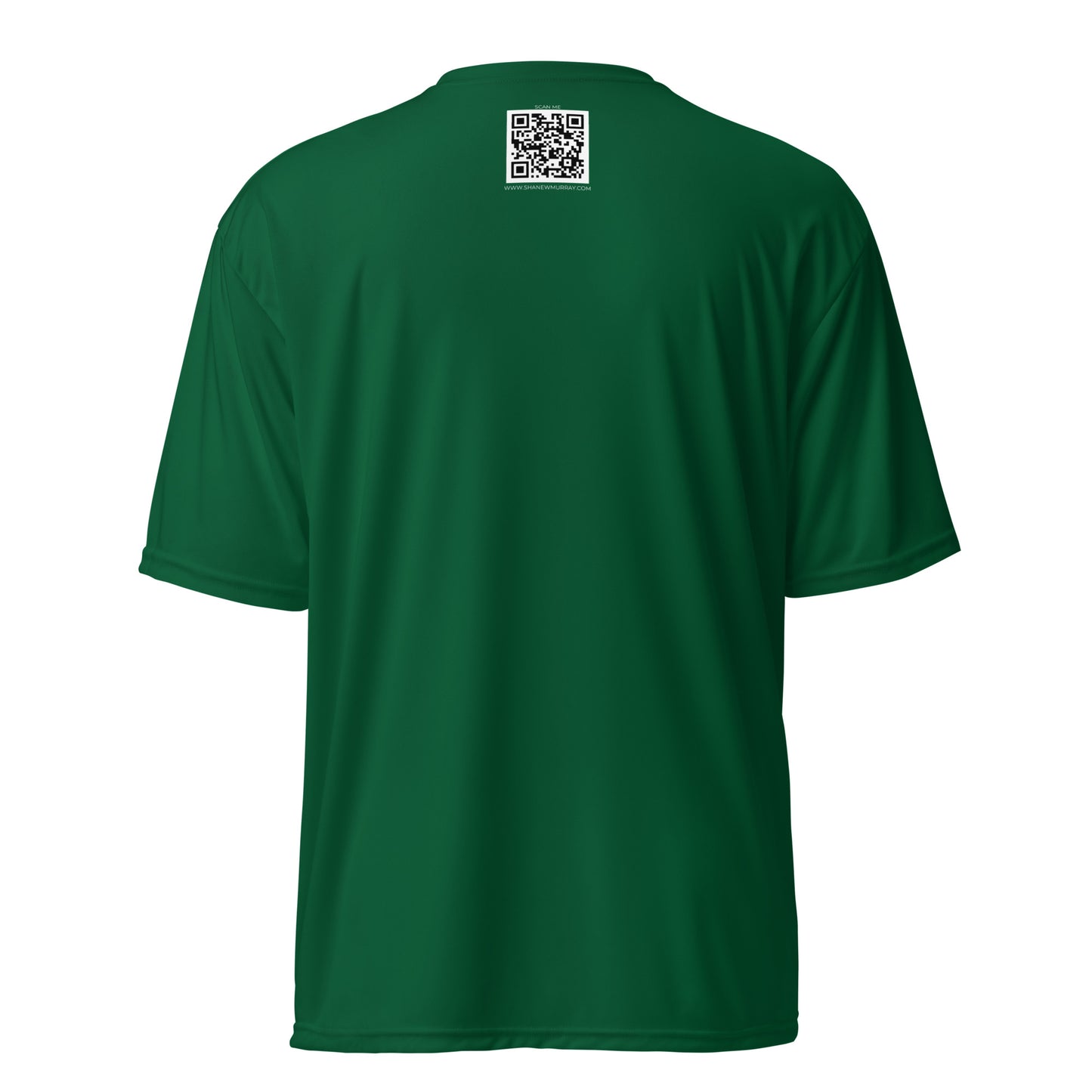 Zeus and Slim small graphic Unisex performance crew neck t-shirt