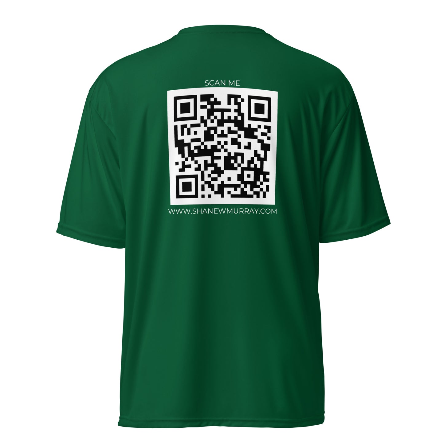 Not a dog trainer barcode Unisex performance crew neck t-shirt