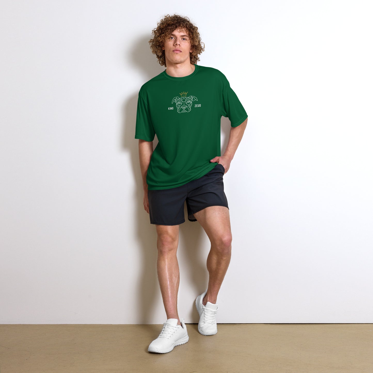 Unisex "King Zeus" crew neck t-shirt