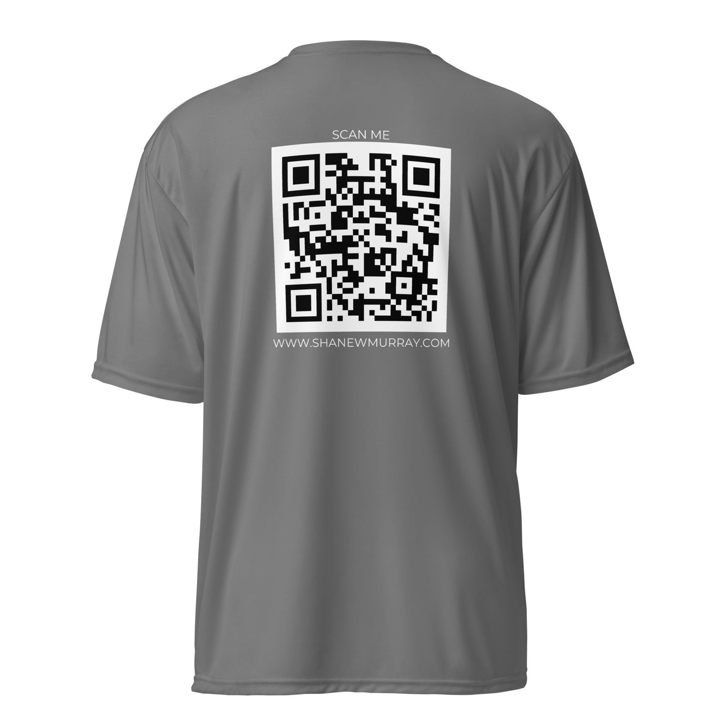 Not a dog trainer barcode Unisex performance crew neck t-shirt