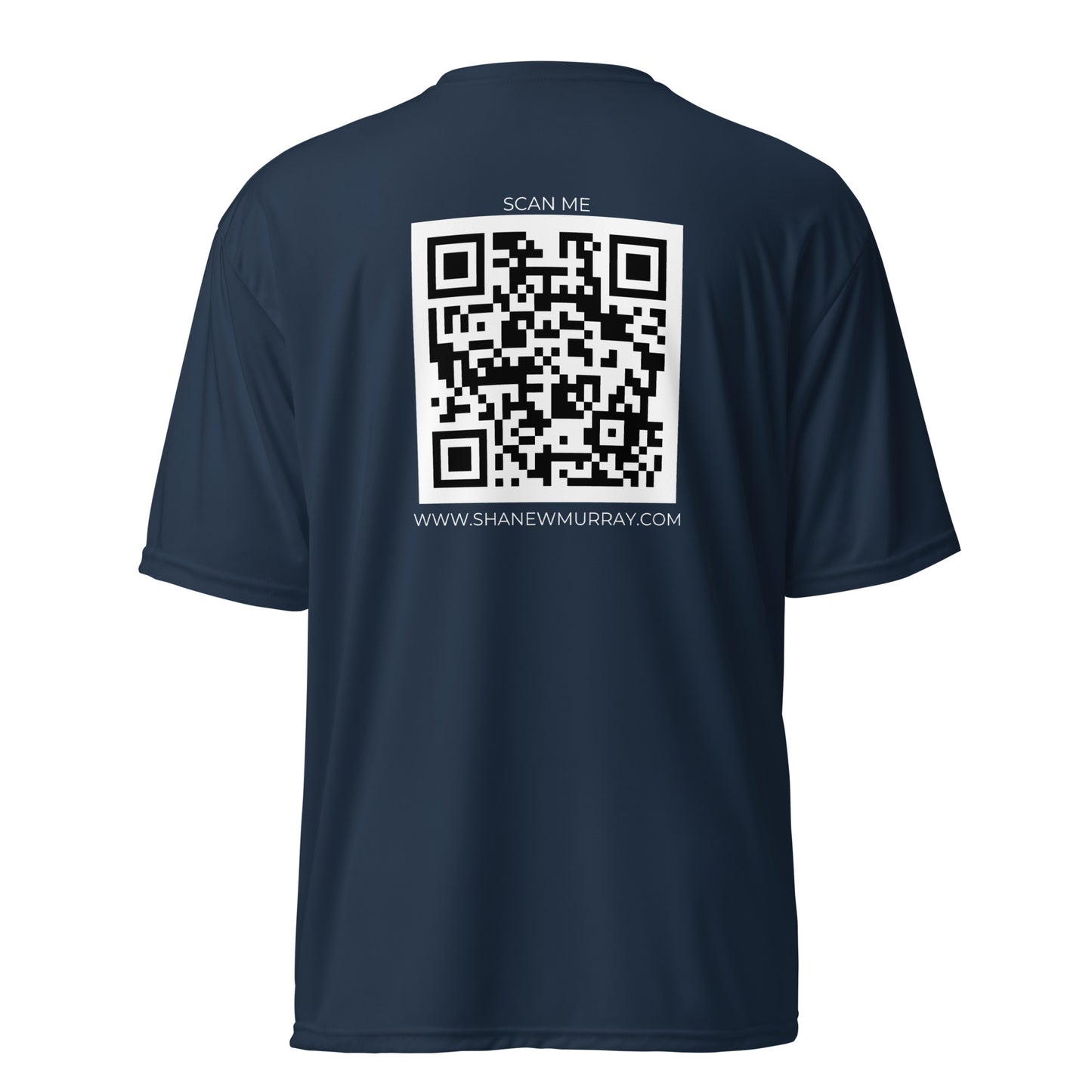 Not a dog trainer barcode Unisex performance crew neck t-shirt