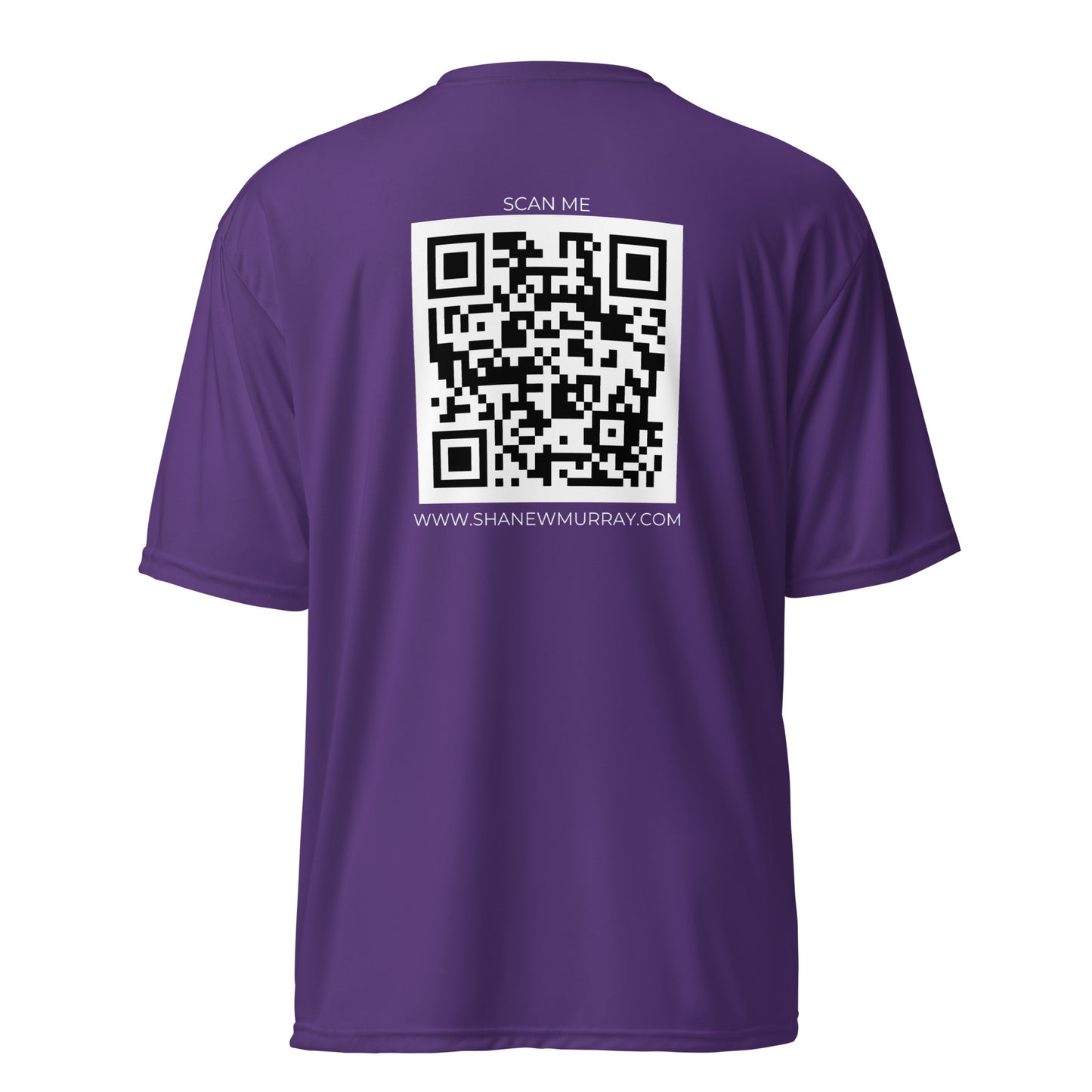 Not a dog trainer barcode Unisex performance crew neck t-shirt