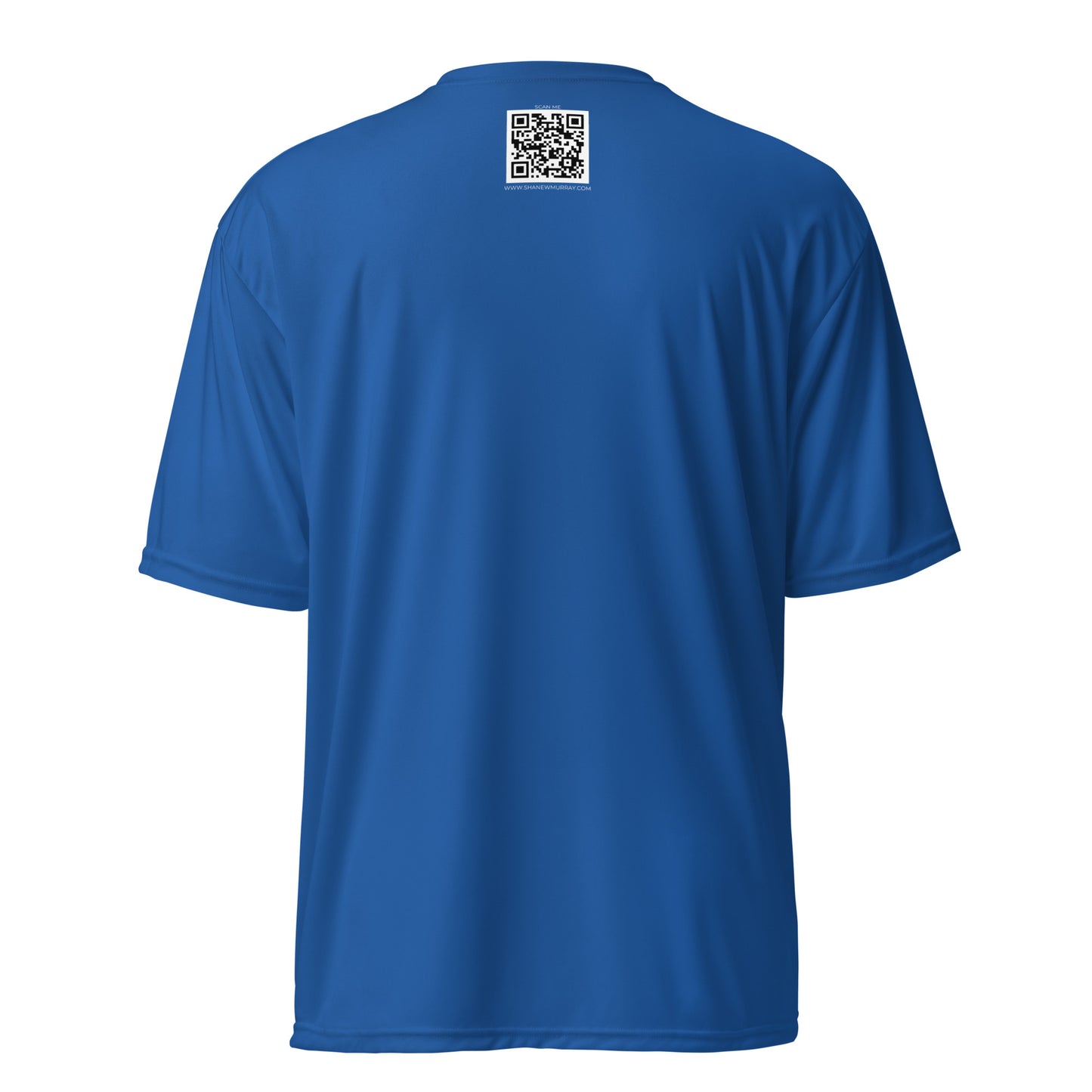 Zeus and Slim small graphic Unisex performance crew neck t-shirt