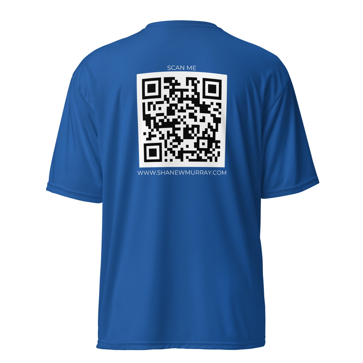 Not a dog trainer barcode Unisex performance crew neck t-shirt