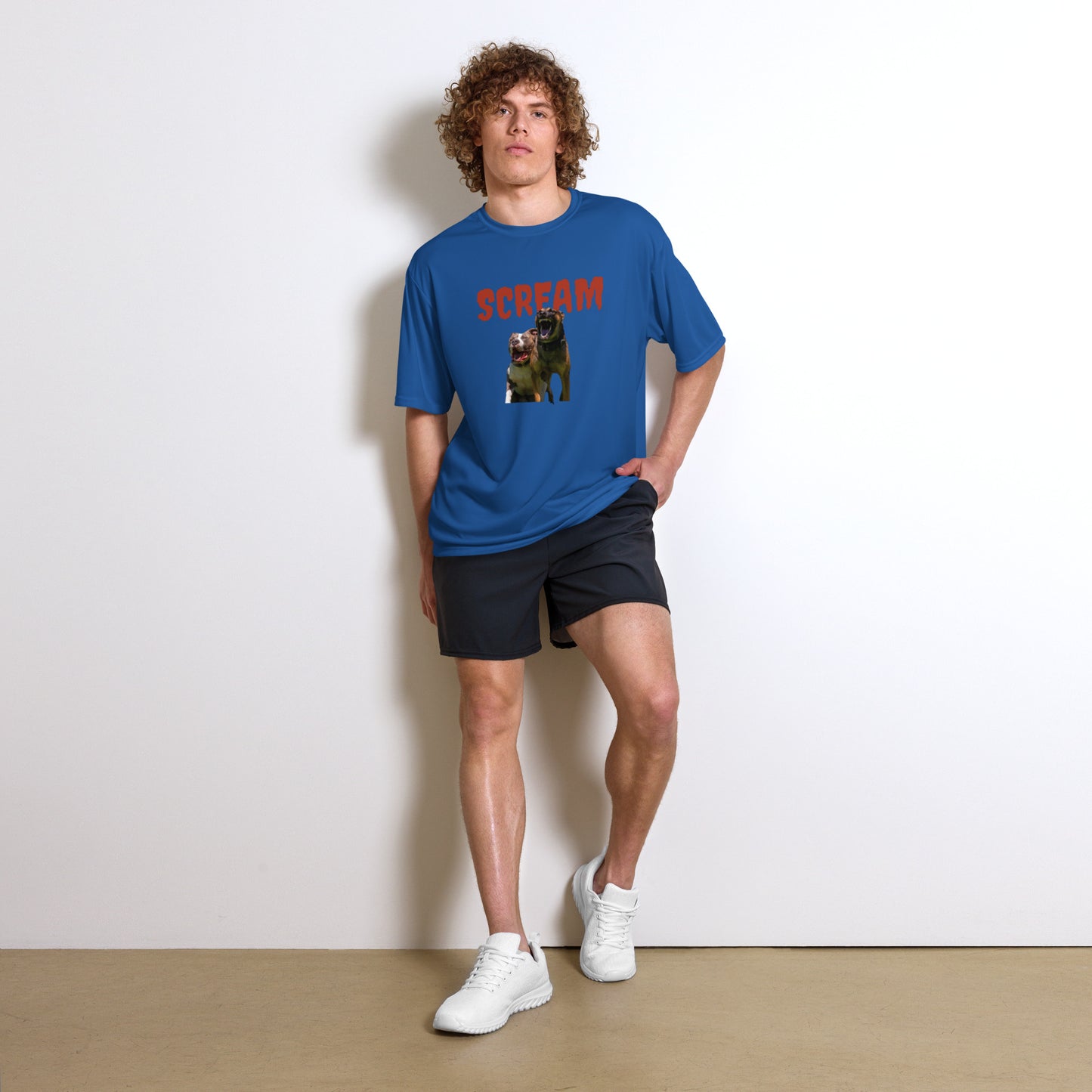 Unisex Zeus & Slim "Scream" crew neck t-shirt