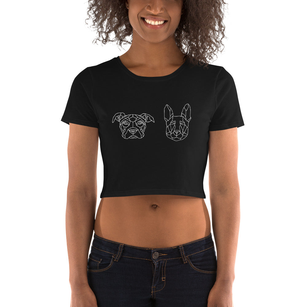 Zeus & Slim graphic Women’s Crop Tee