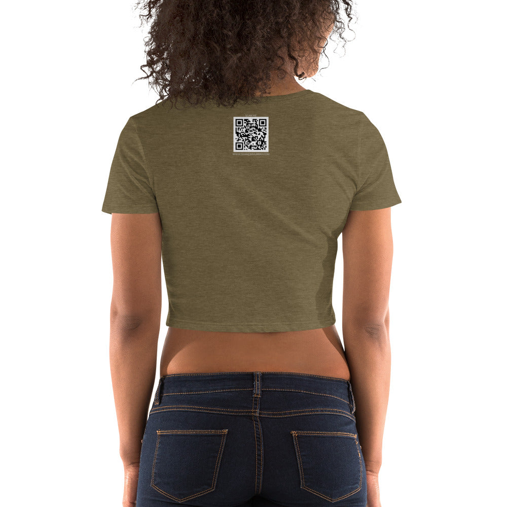 Zeus & Slim graphic Women’s Crop Tee