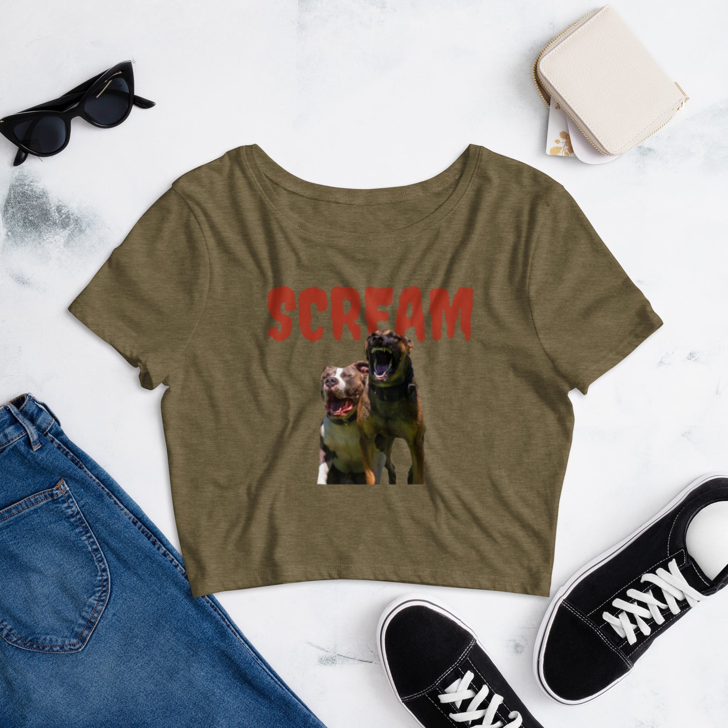Slim & Zeus Women’s Crop Tee