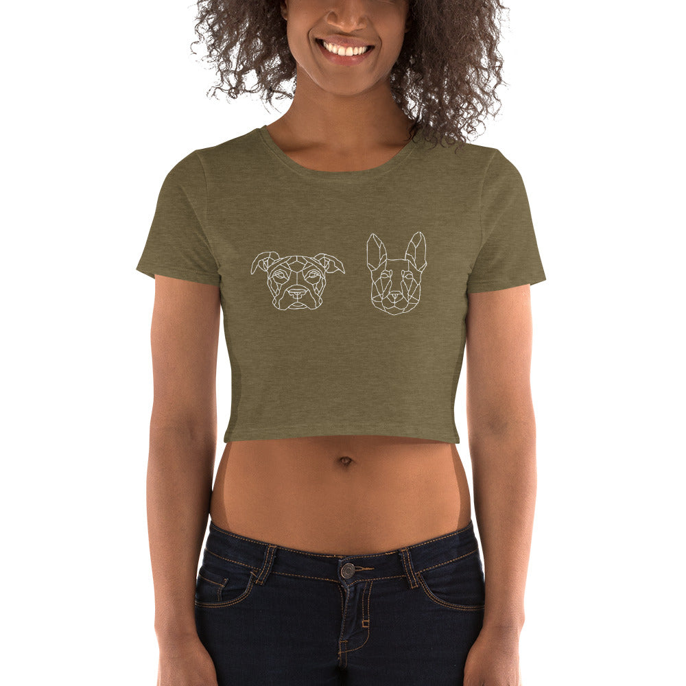 Zeus & Slim graphic Women’s Crop Tee